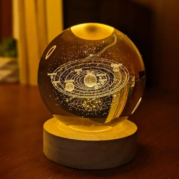 3D Crystal Lamp Ball